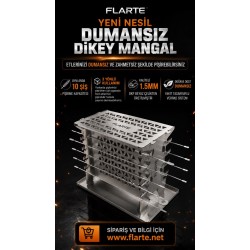 Flarte Dikey Mangal Katlanabilir FM-5 