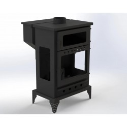 Kuzineli Hibrit Şömine & Soba