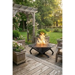 Taşınabilir Üçgen Ateş Çukuru - Hexagon