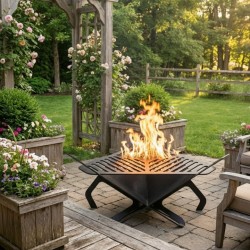 Taşınabilir Üçgen Ateş Çukuru - Hexagon