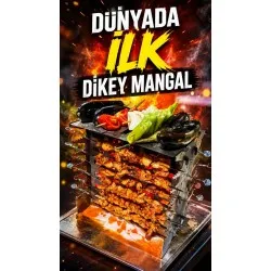 Flarte Dikey Mangal Katlanabilir FM-5 